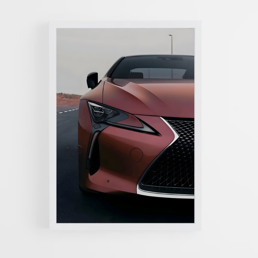 Poster Lc 500 Concept – affiche Lexus (vue 3)